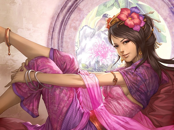 4598590-women-sideboob-brunette-diao-chan-artwork-flowers-purple-brown-eyes-chinese-dynasty-warriors-video-games.jpg